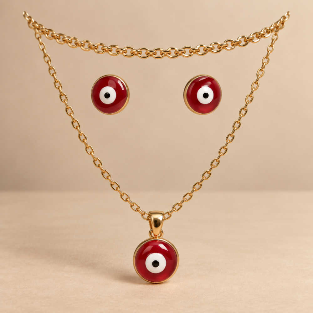 Parure Œil de Rubis
