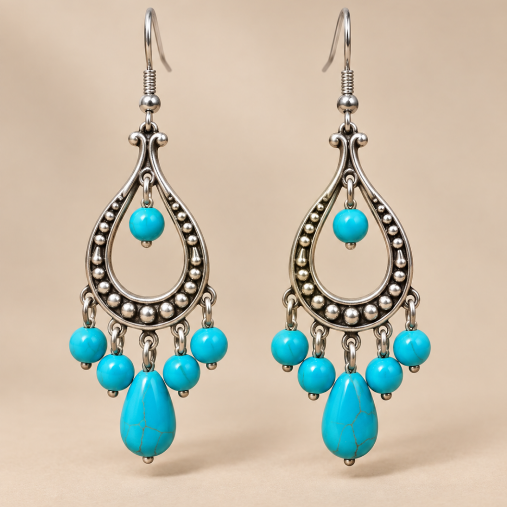 Boucles d’oreilles Éclat de Turquoise